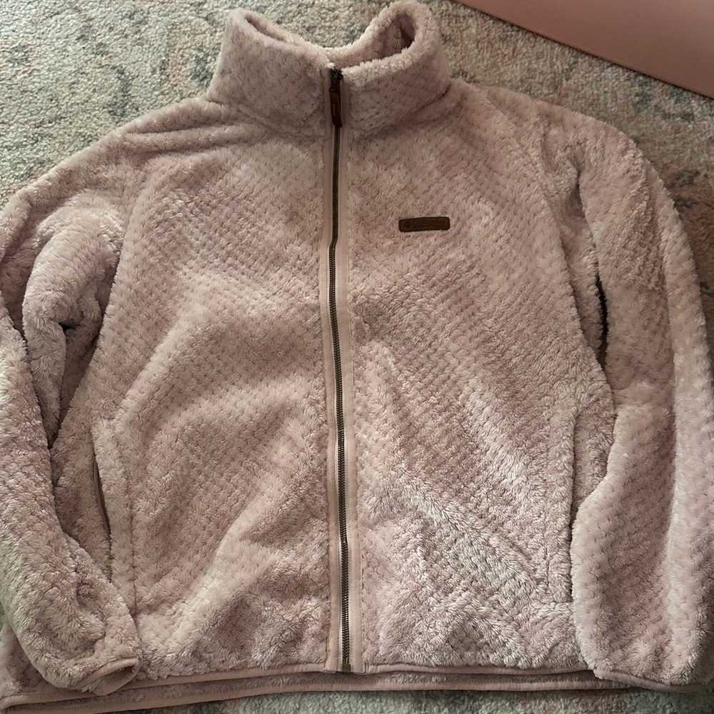 Columbia Women's Light Taupe Teddy Jacket